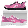 fluorescent Pink Camouflage Sneakers