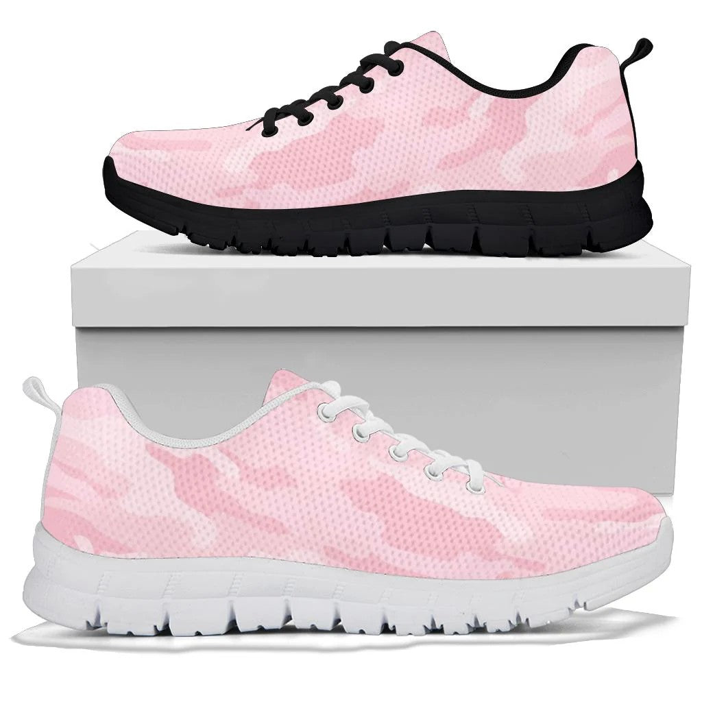 Light Pink Camouflage Sneakers
