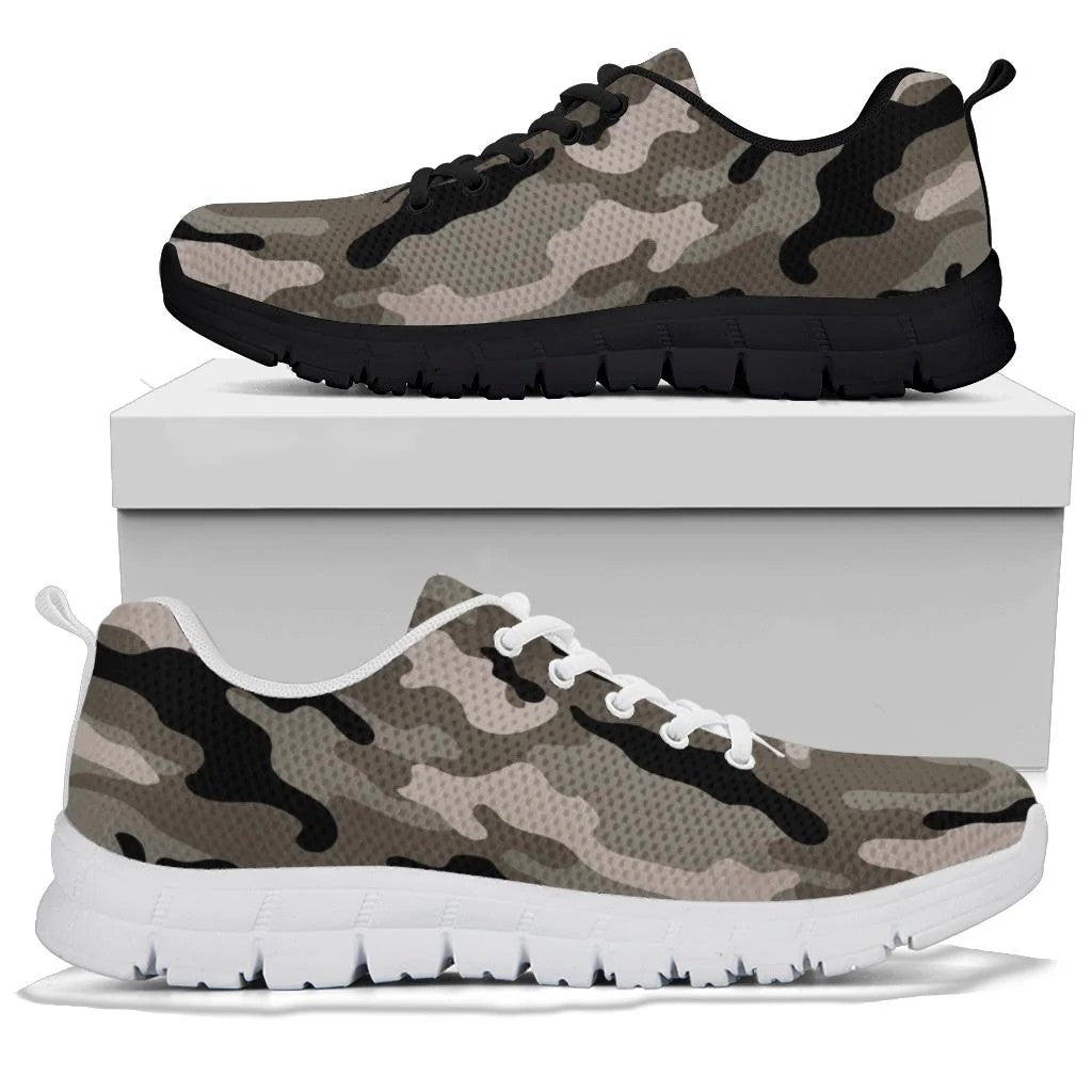 Woodland Camouflage Sneakers