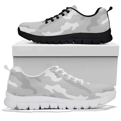 Light Gray Camouflage Sneakers